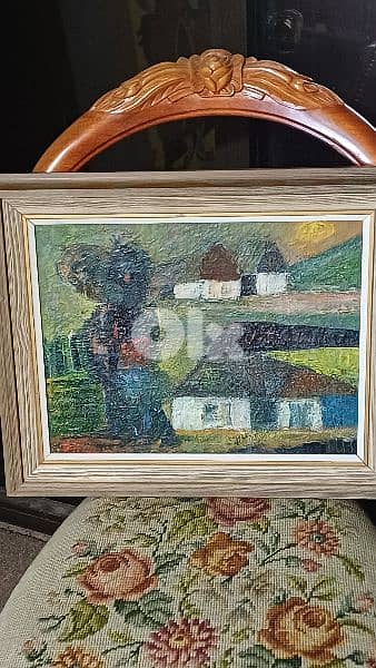 لوحة رسم زيتي 2