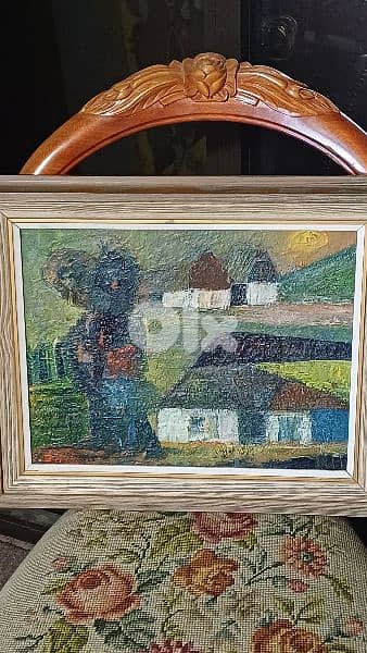 لوحة رسم زيتي 3