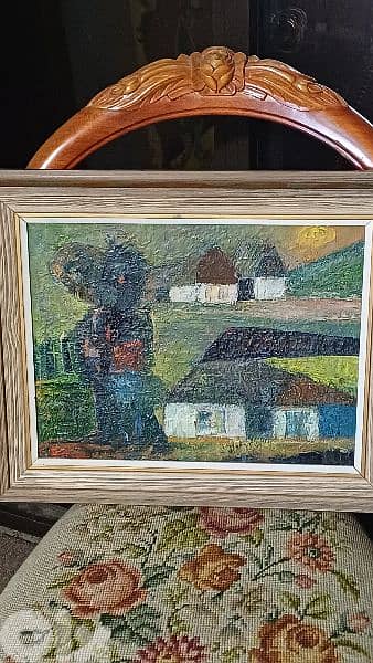 لوحة رسم زيتي 4