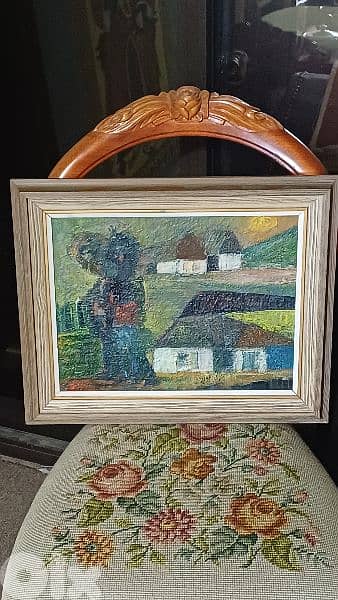 لوحة رسم زيتي 9