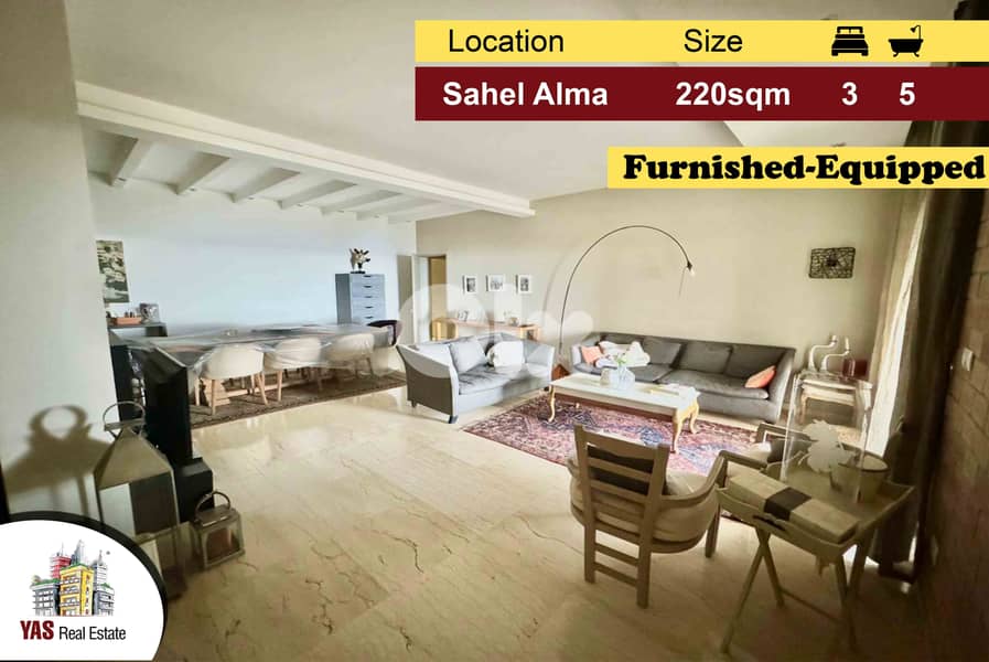 Haret Sakher 220m2 | Furnished-Equipped | Decorated | IV MY | 0