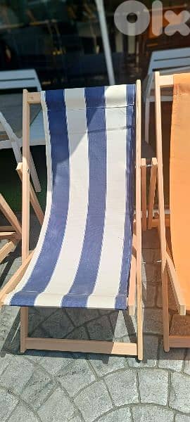 كرسي بحر خشب   wood chair 5