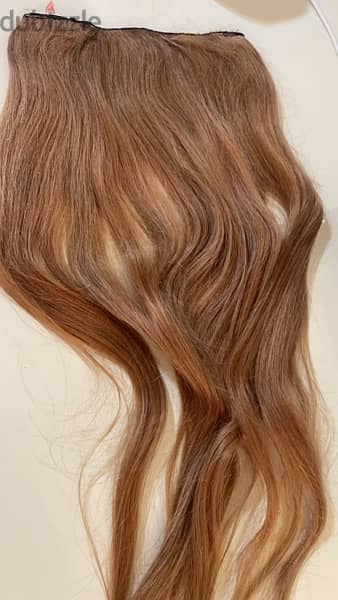 وصلة شعر اكستنشين شعر طبيعي