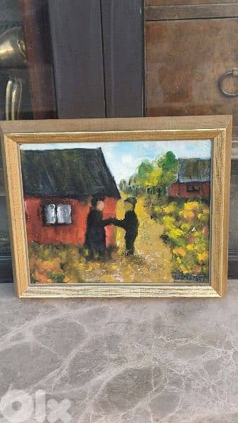لوحة رسم زيتي 0