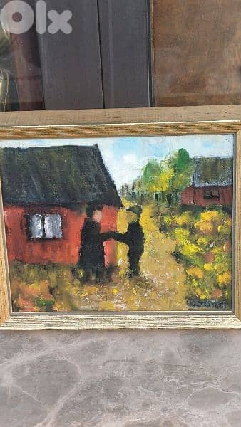 لوحة رسم زيتي 1