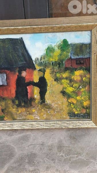 لوحة رسم زيتي 5