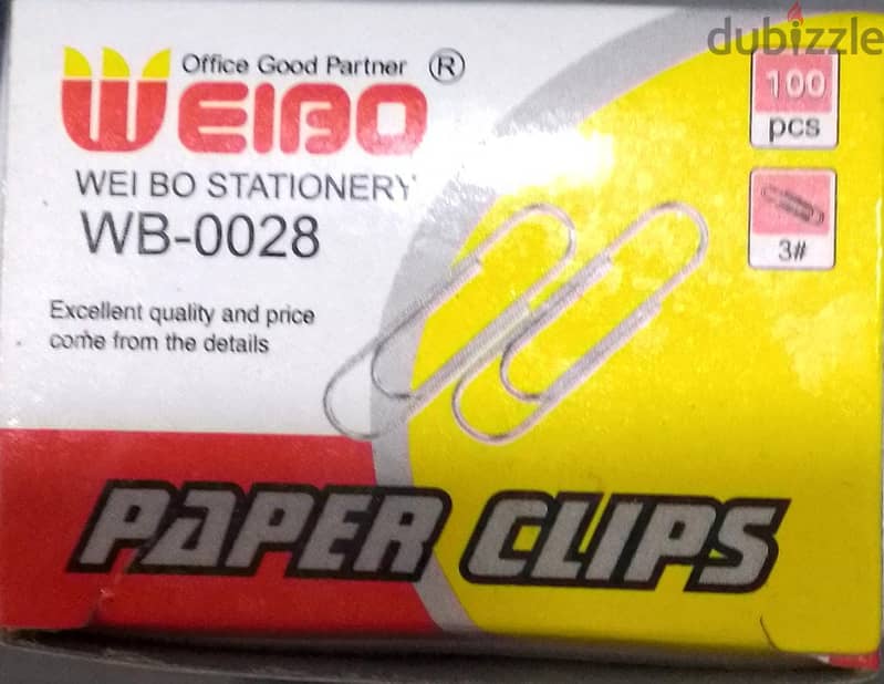 WEIBO 100 PCS PAPER CLIPS 0