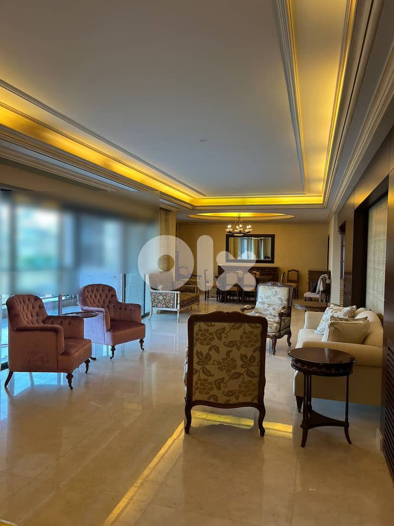 FURNISHED IN CARRE D'OR , ACHRAFIEH (350SQ) 3 MASTER BEDS , (ACR-645) 0