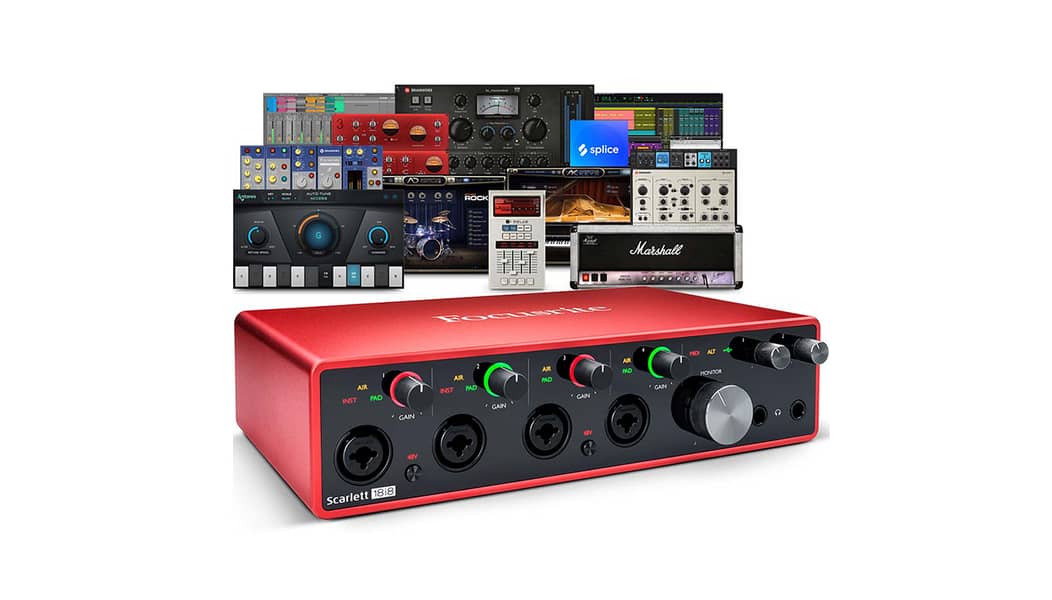 Focusrite Scarlett 18i8 G3 USB Audio Interface 0