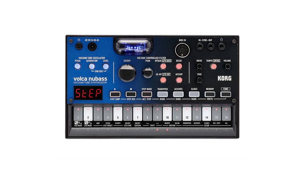 Korg Volca NuBass Tube Bass Synthesizer 0
