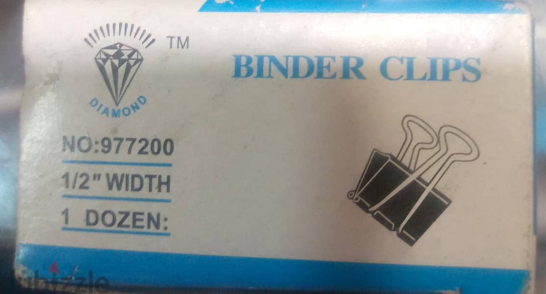 DIAMOND TM-BINDER CLIPS SMALL 0