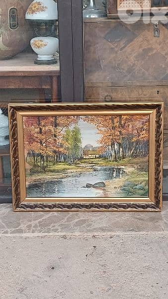 لوحة رسم زيتي 1