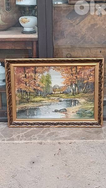 لوحة رسم زيتي 2