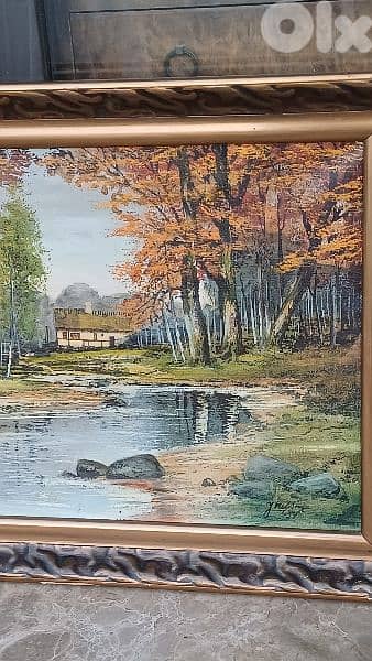 لوحة رسم زيتي 4