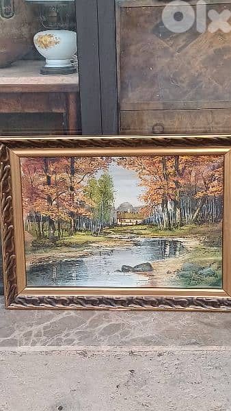 لوحة رسم زيتي 7