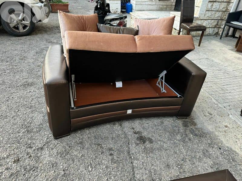 طقم كنبايات شغل Ballona تركي بفتح صندوق وتخت 5