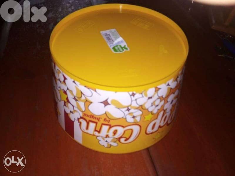 popcorn plastic bowl 21 cm new 0