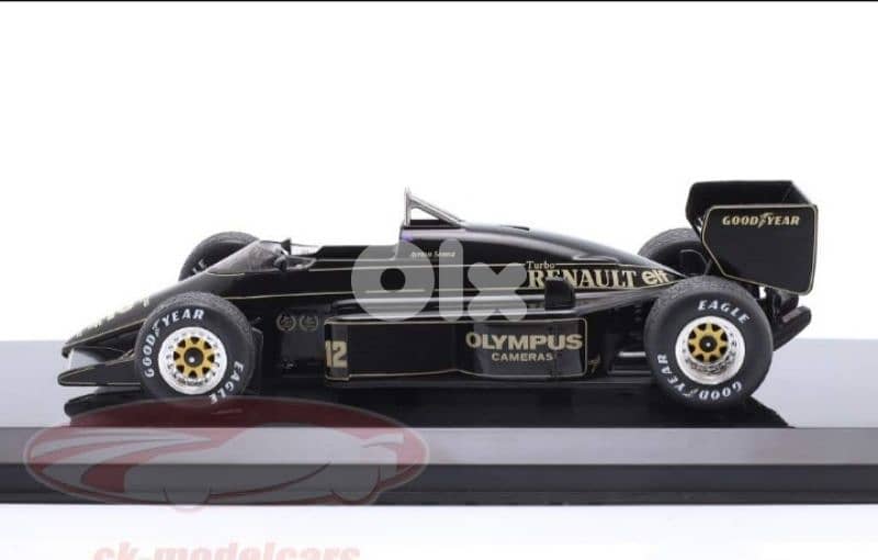 Ayrton Senna Lotus 97T (GP Portugal '85) diecast car model 1;24 2