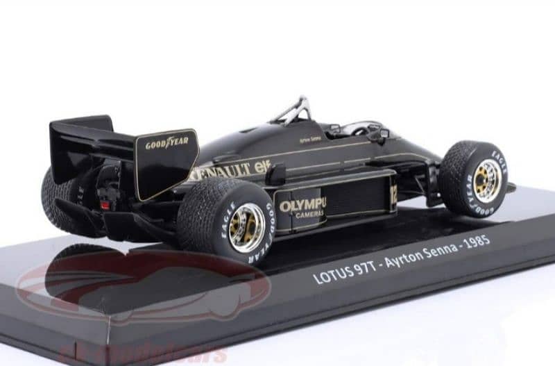 Ayrton Senna Lotus 97T (GP Portugal '85) diecast car model 1;24 3