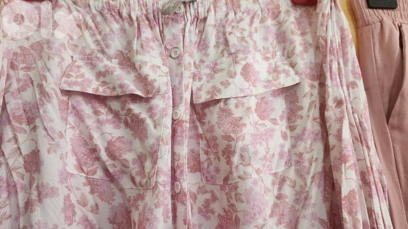 Zara trousers & Asos top pink set medium 38 3