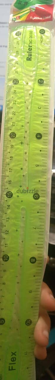 مسطرة بلاستيك فليكس 30 سنتم 0
