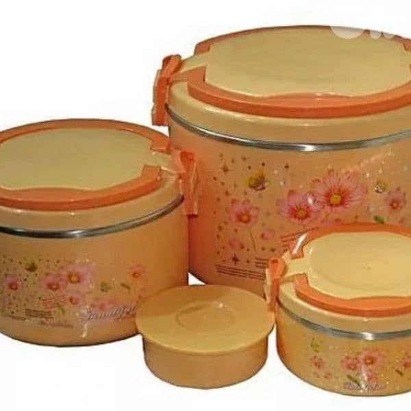 excellent  stainless steel tapperwers set 2