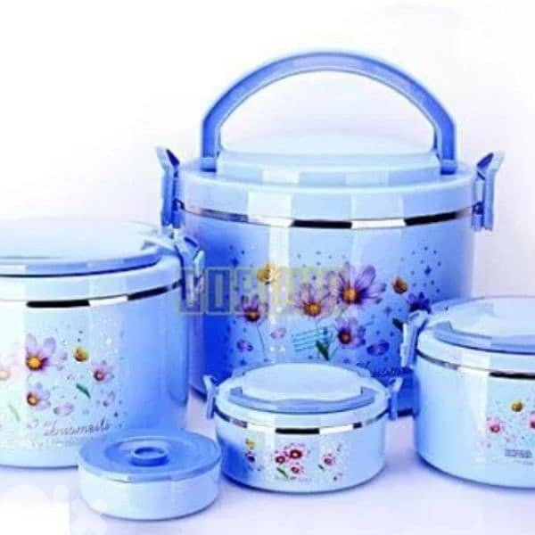 excellent  stainless steel tapperwers set 1