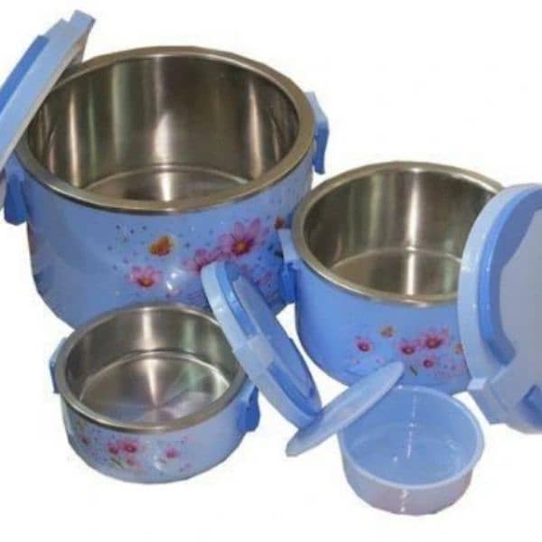 excellent  stainless steel tapperwers set 0