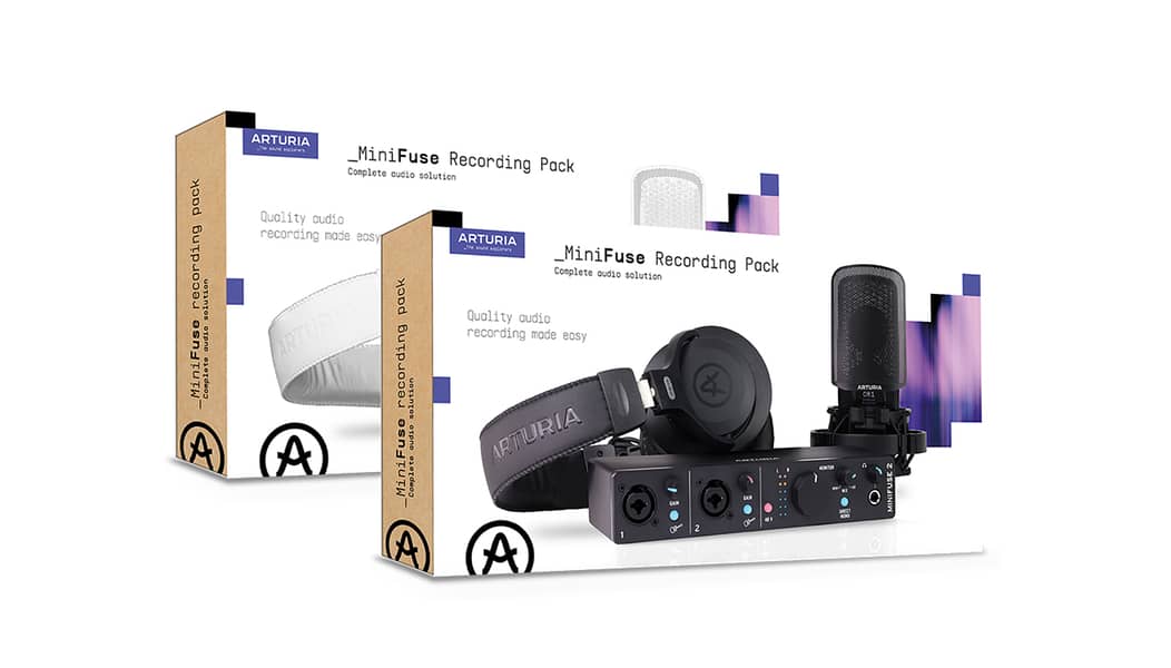 Arturia Minifuse Recording Pack 3