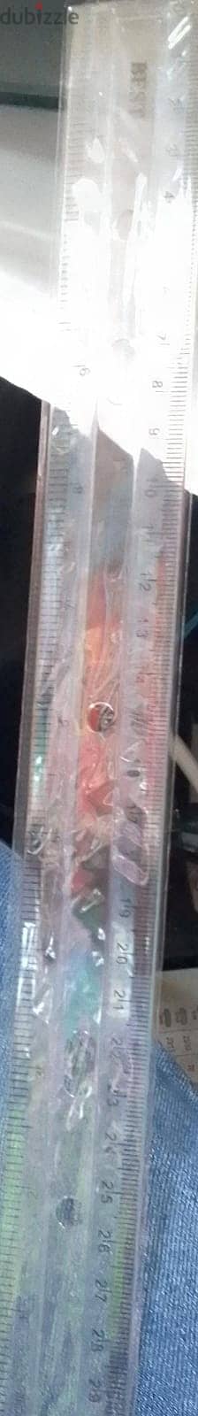 مسطرة بلاستيك 30 سنتم 0