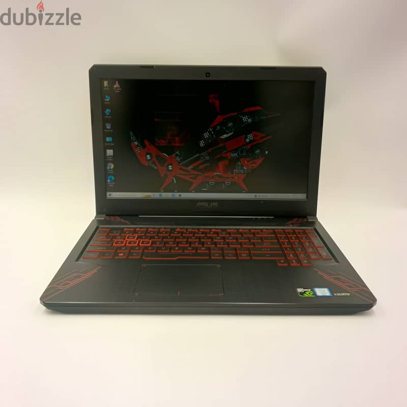 3648 Gaming Laptop Asus TUF Core i7 8th Gen GTX 1050T128GB Nvme + 1TB 1