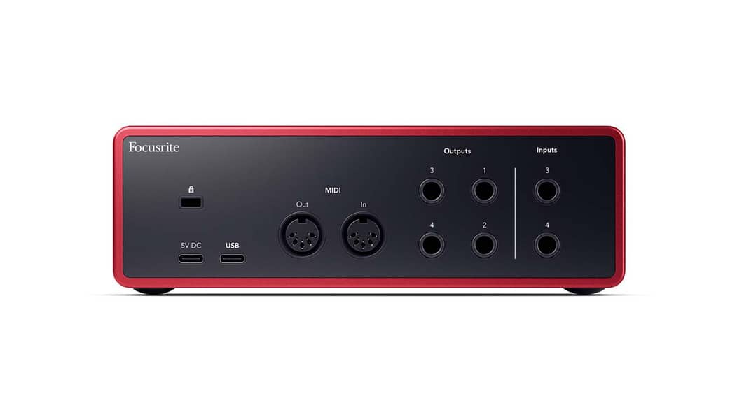 Focusrite Scarlett 4i4 G4 Audio Interface 1