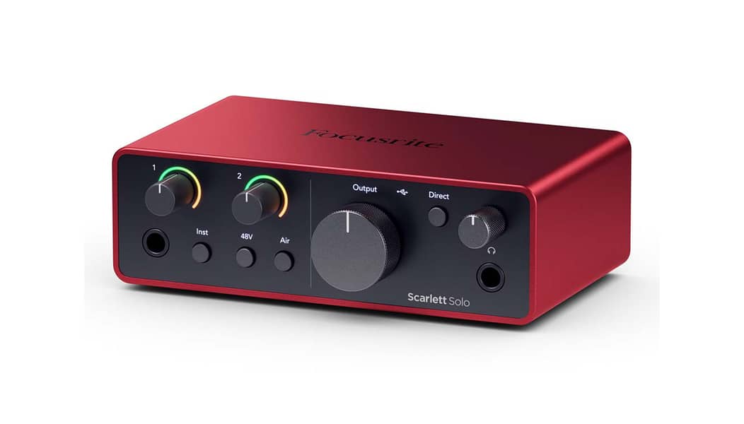 Focusrite Scarlett Solo Studio G4 Recording Pack 1