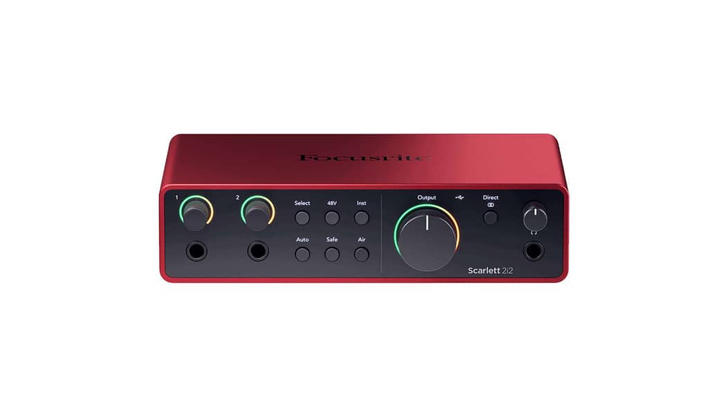 Focusrite Scarlett 2i2 G4 Audio Interface 0
