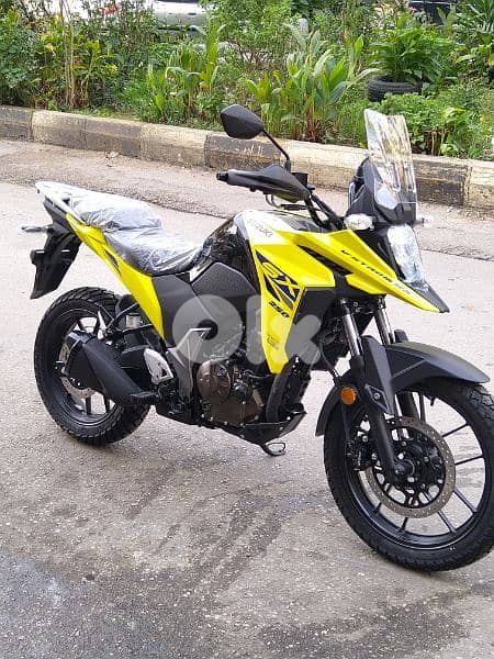 Suzuki v-strom 250sx model 2024 dealer warranty abs injection full led 2