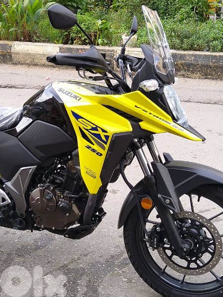 Suzuki v-strom 250sx model 2024 dealer warranty abs injection full led 4