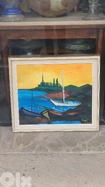 لوحة رسم زيتي 0