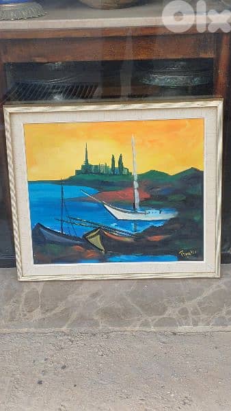 لوحة رسم زيتي 2