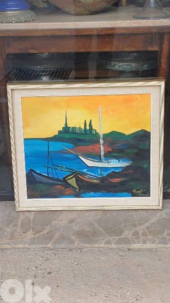 لوحة رسم زيتي 3