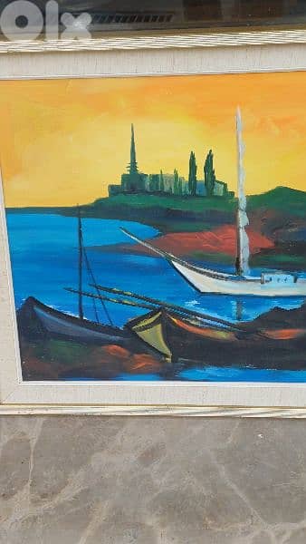 لوحة رسم زيتي 4