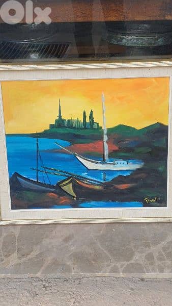 لوحة رسم زيتي 5