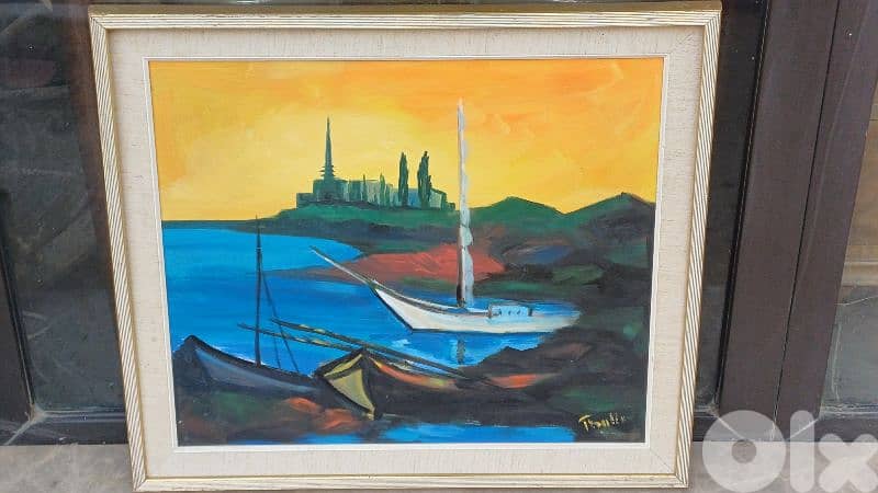 لوحة رسم زيتي 7