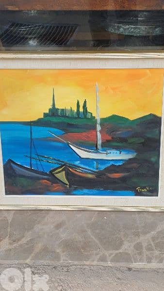 لوحة رسم زيتي 8