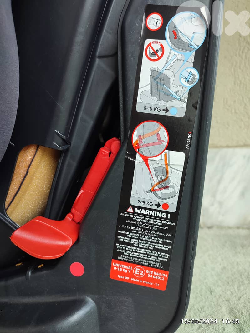 Mothercare Baby Car Seat. 3