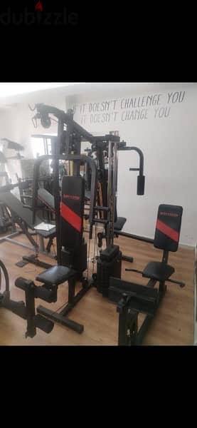 multifunctional home gym like new 0
