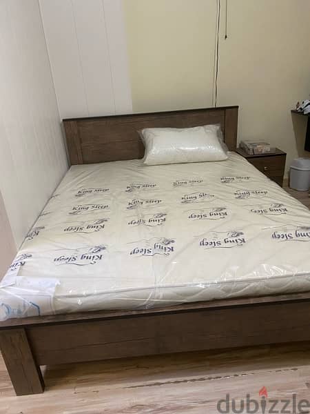 bed and mattress king sleep and comndina 0