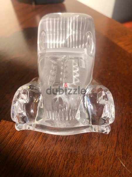 Car model in lead crystal glass 3