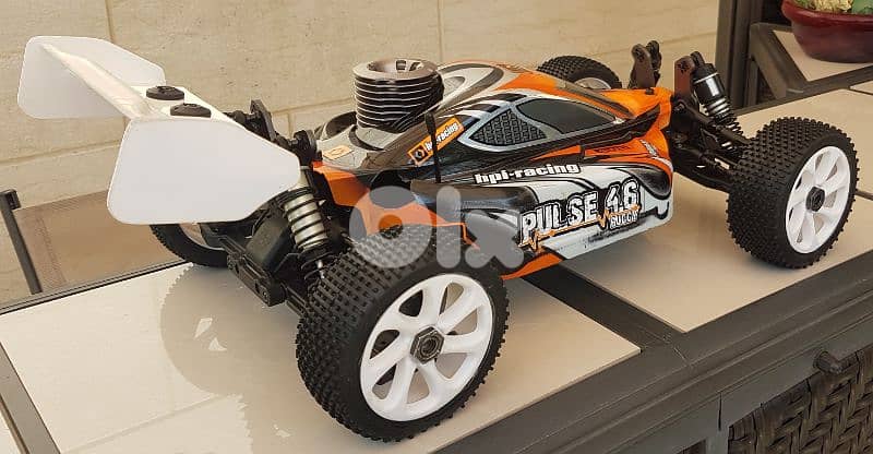 exchange on rc car , HPI PULSE 4.6 nitro, like new,excellent condition 1