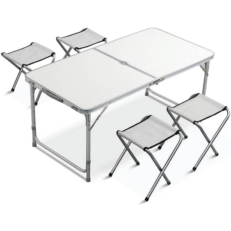 Portable & Foldable Camping/ Picnic/ Outdoor Aluminum Table 0