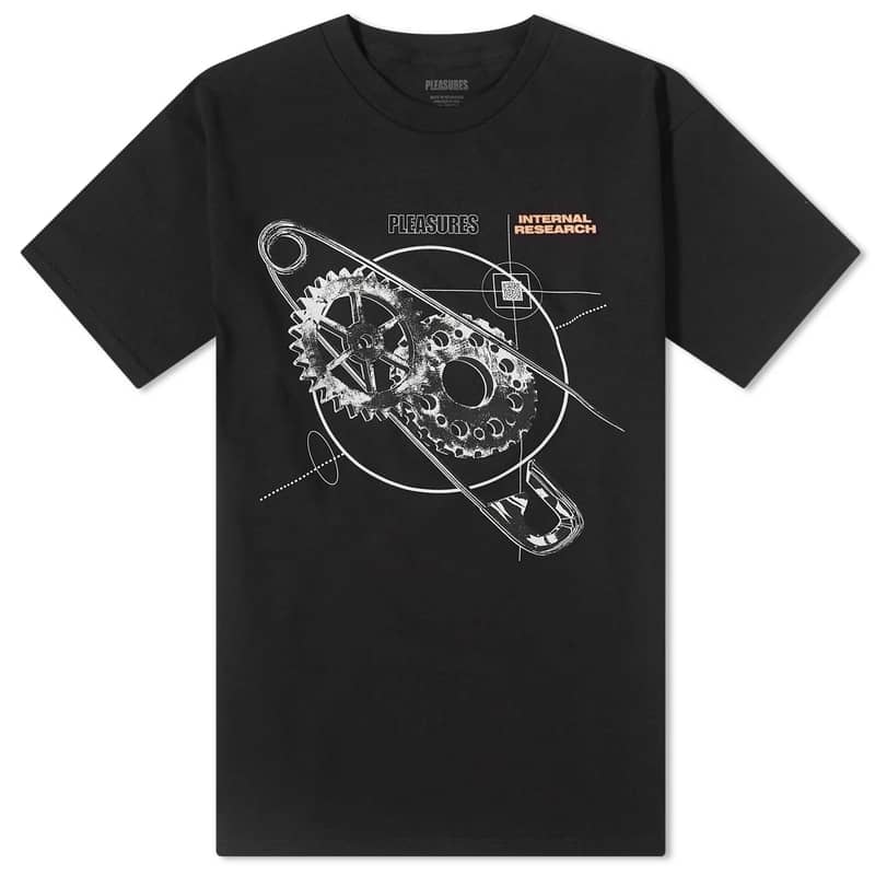 PLEASURES RESEARCH T-SHIRT - SIZE M 2
